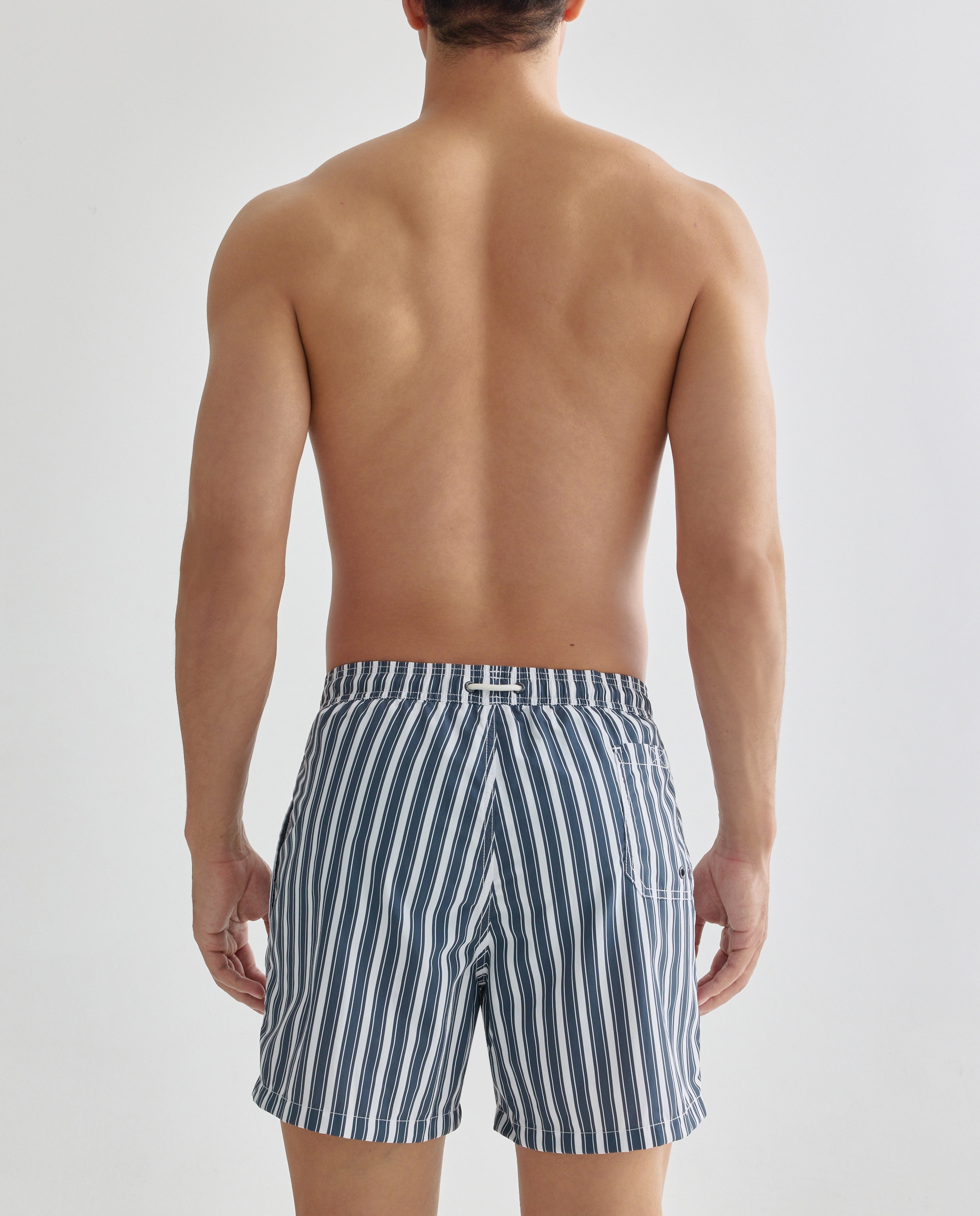 Fato de Banho Estampado Azul-marinho-3