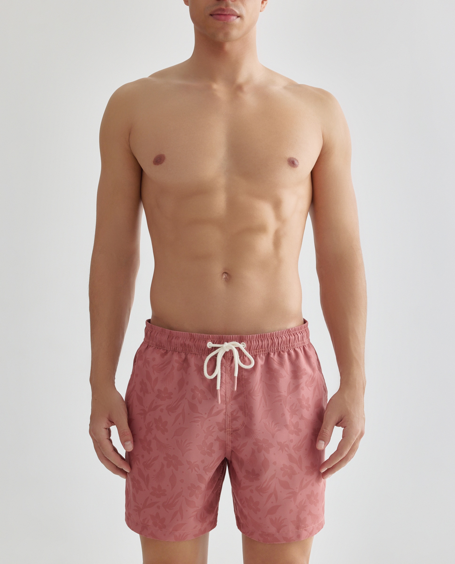 Imagen 0 de Bañador estampado flores al tono hombre