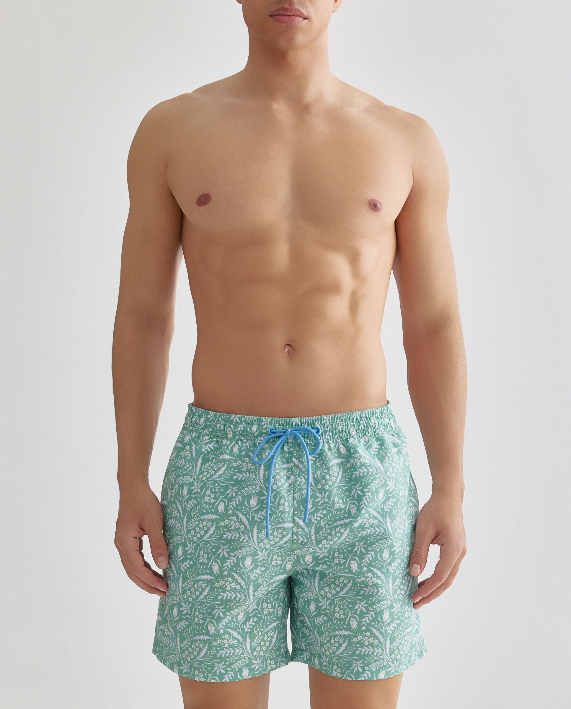 Imagen 0 de Bañador estampado ramitas hombre