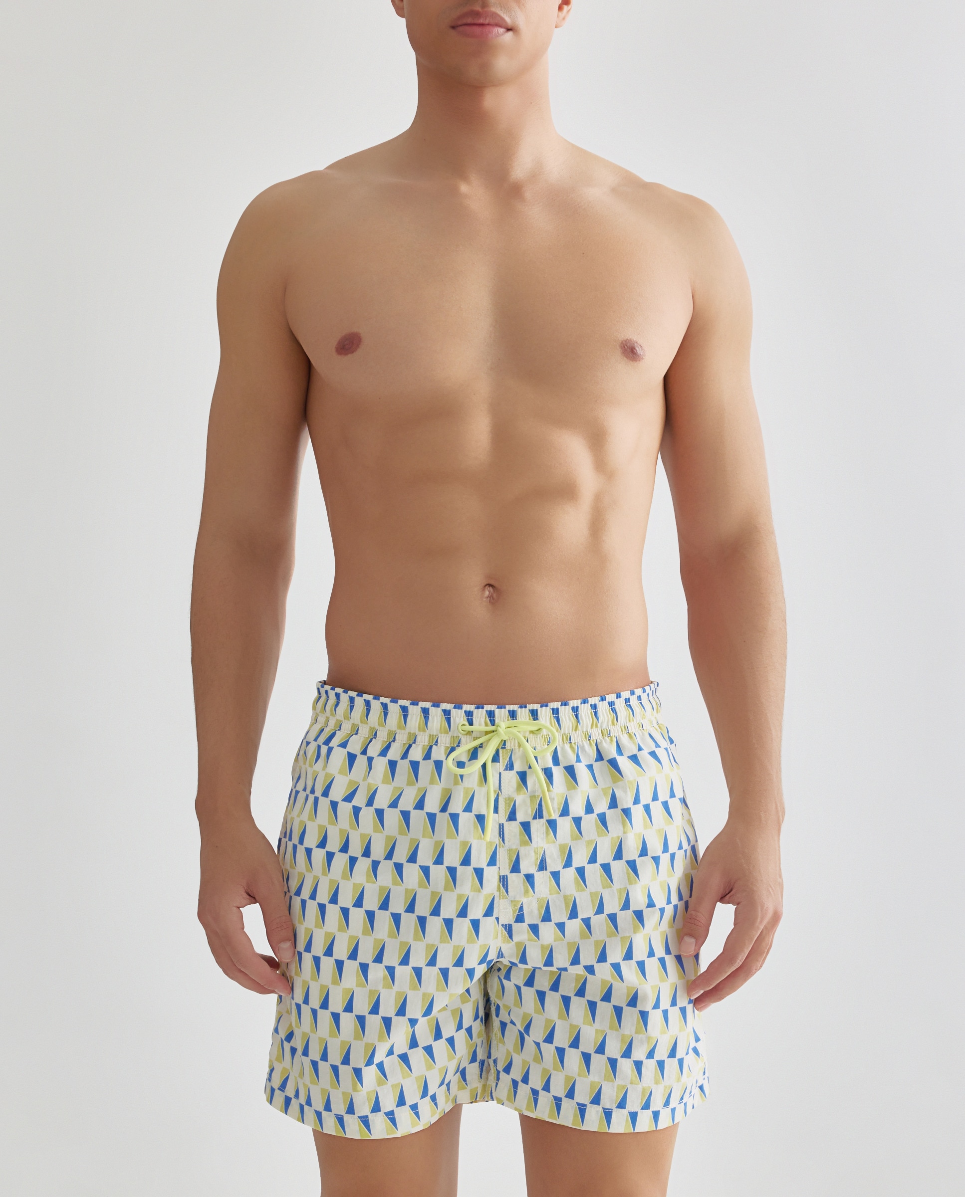 Imagen 0 de Bañador estampado geométrico hombre