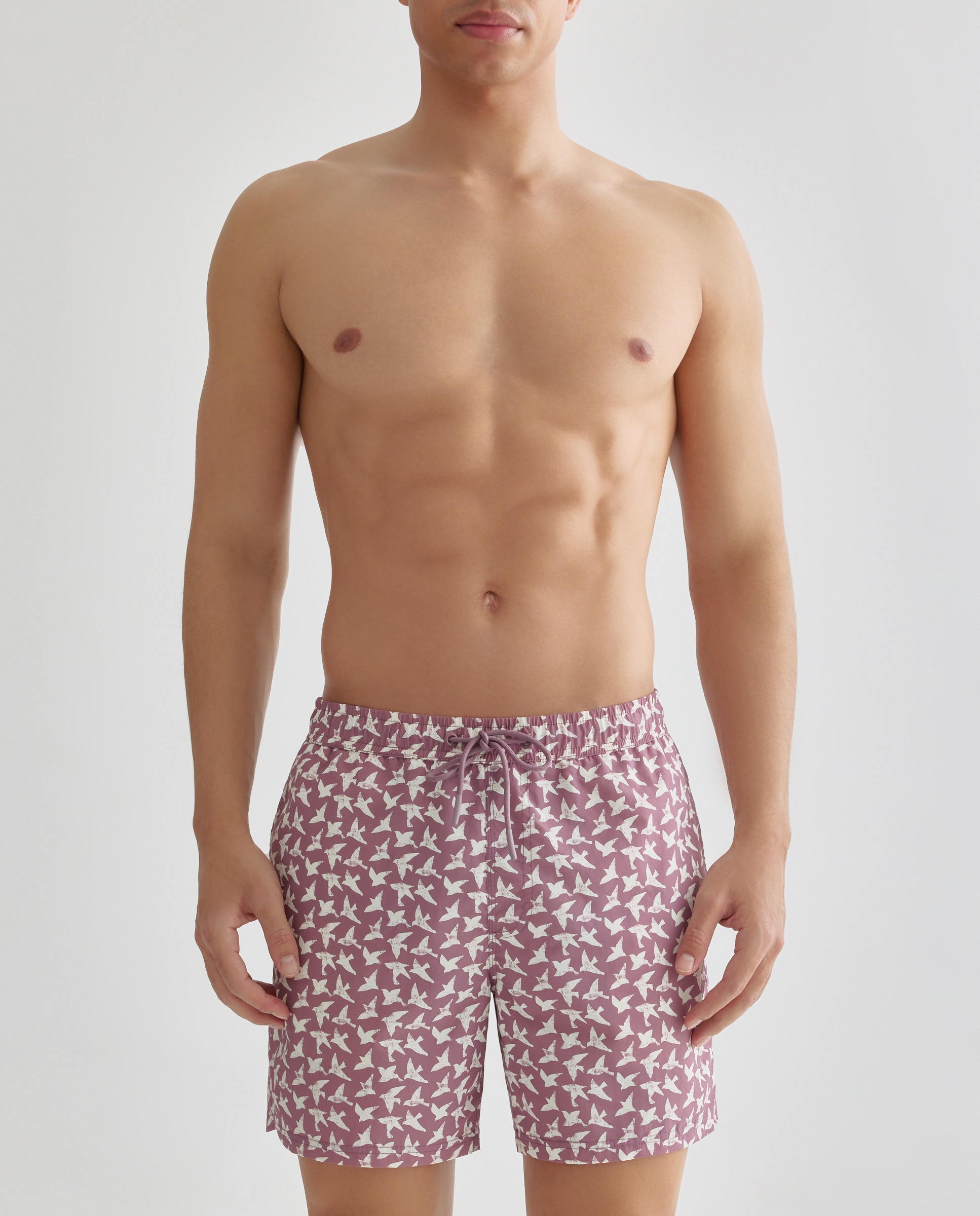 Imagen 0 de Bañador estampado pájaros hombre