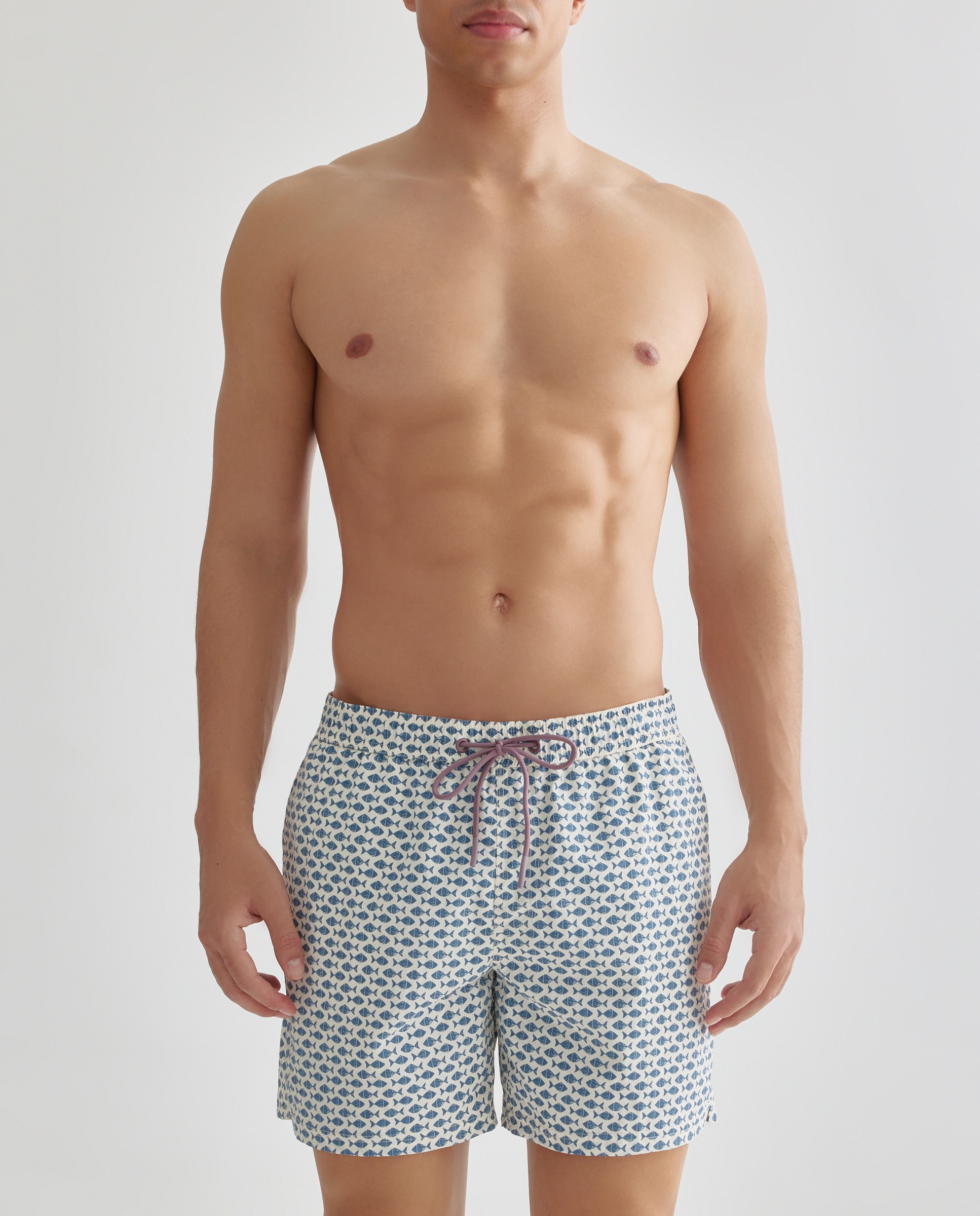 Imagen 0 de Bañador estampado peces hombre