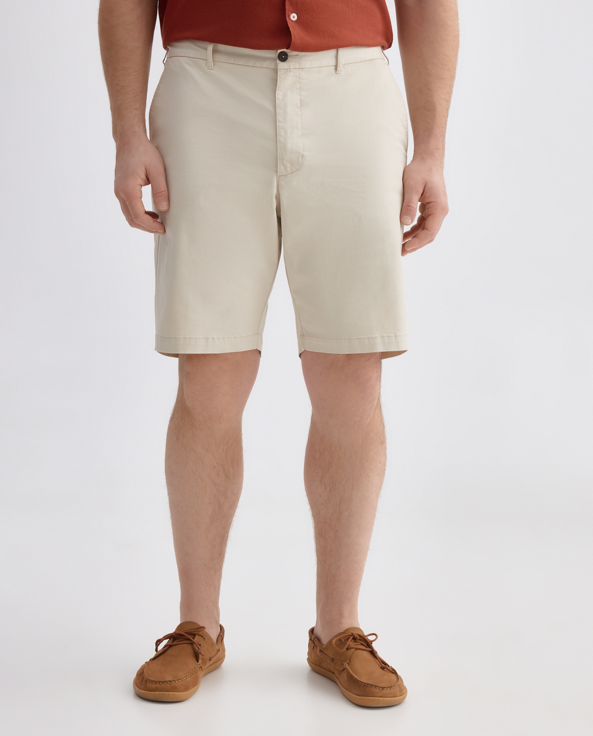 Bermudas Desportivas Básicas Regular Cinzento-2
