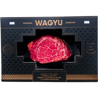 solomillo de vacuno de raza Wagyu argentino peso aproximado bandeja 150 g - Pampeana