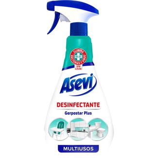 desinfectante multiusos para todas las superficies sin lejía pistola 750 ml - Asevi