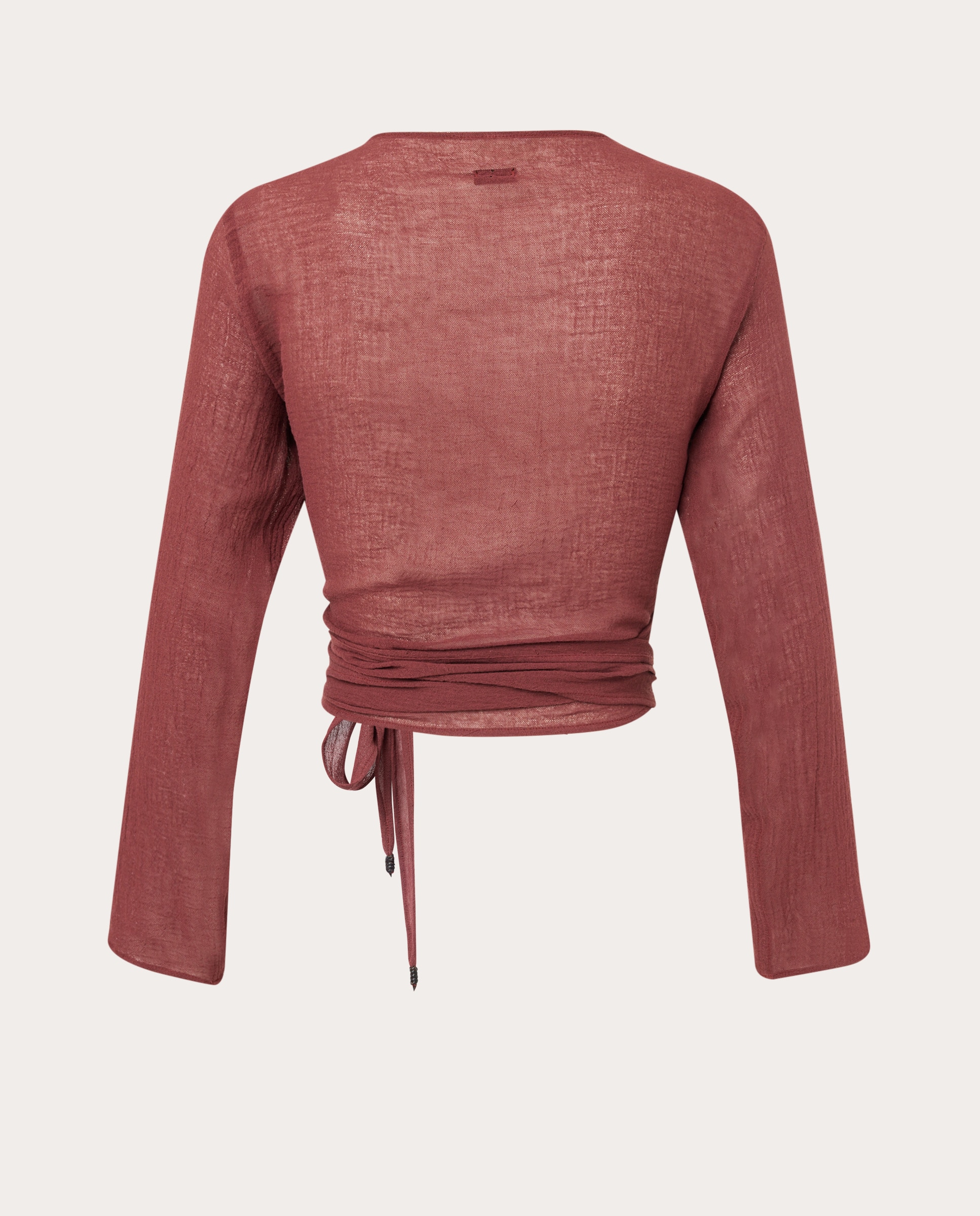 Top Lahun de Algodão Rosa-escuro-2