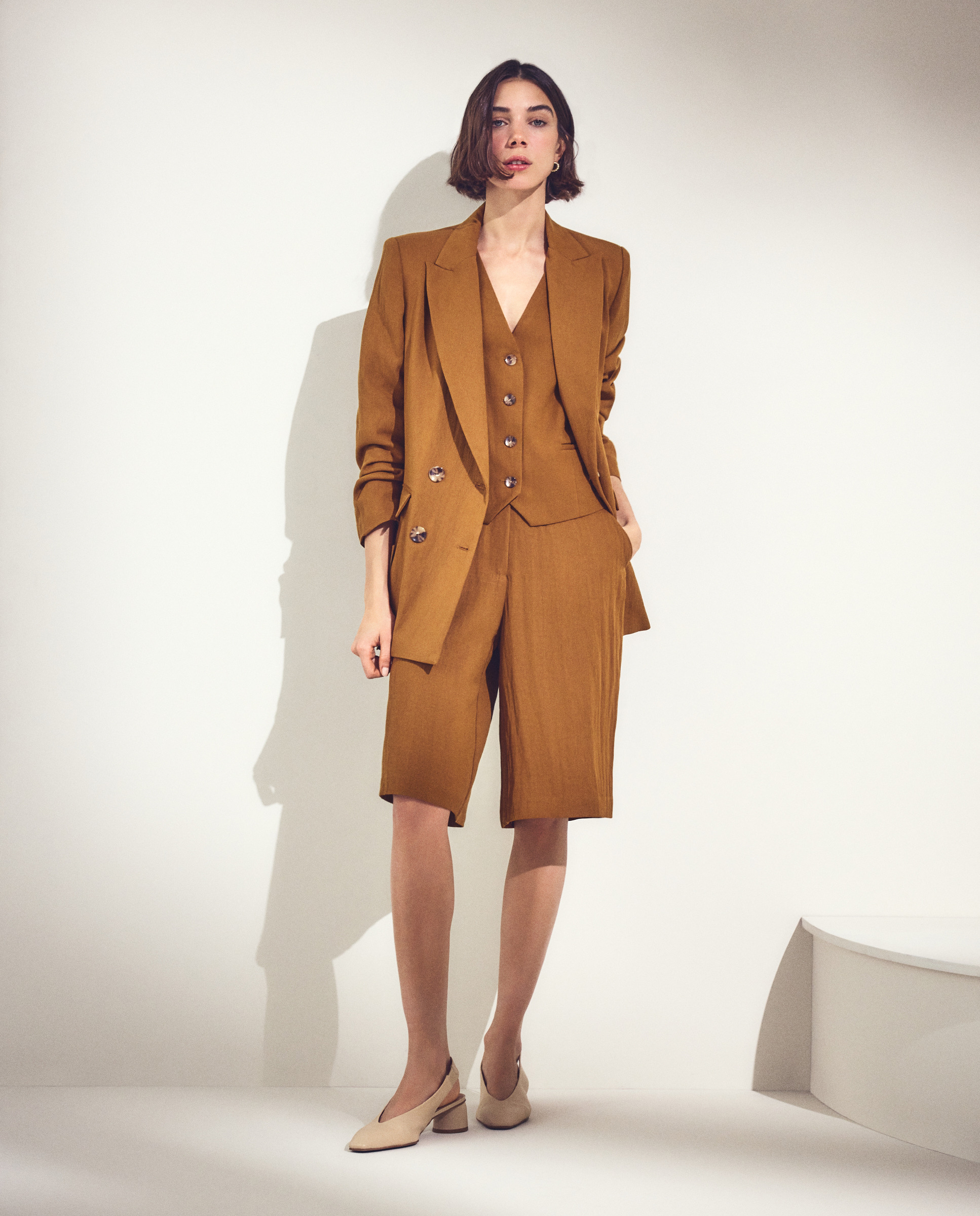 Imagem 0 de Bermudas Lisas Largas