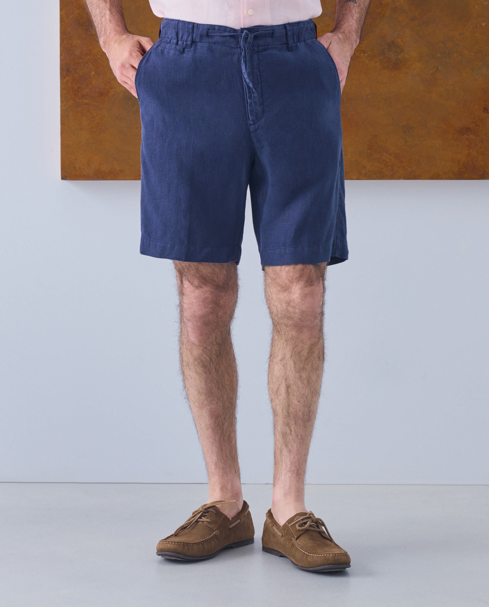 Bermudas de homem Azul-marinho-2