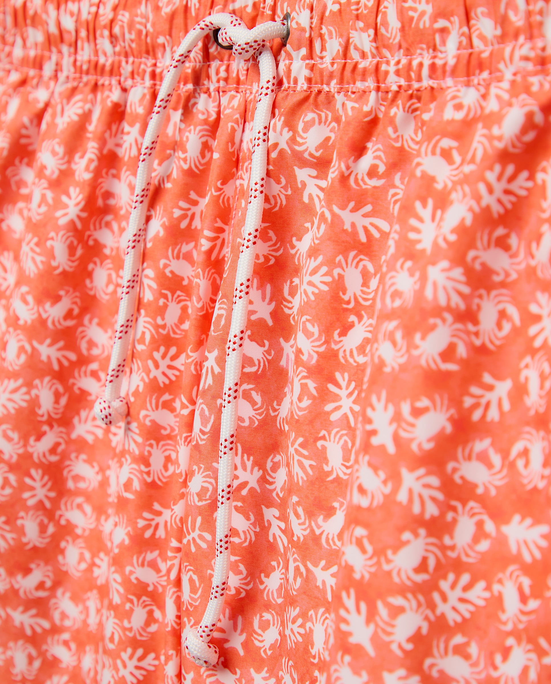 Calções de Banho com Dois Bolsos Laterais Coral-4