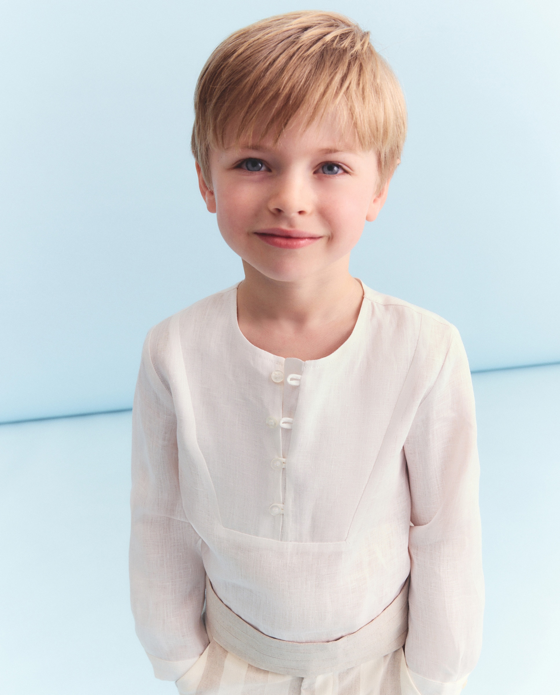 Imagem 0 de Camisa de Cerimónia de Bebé com Manga Comprida