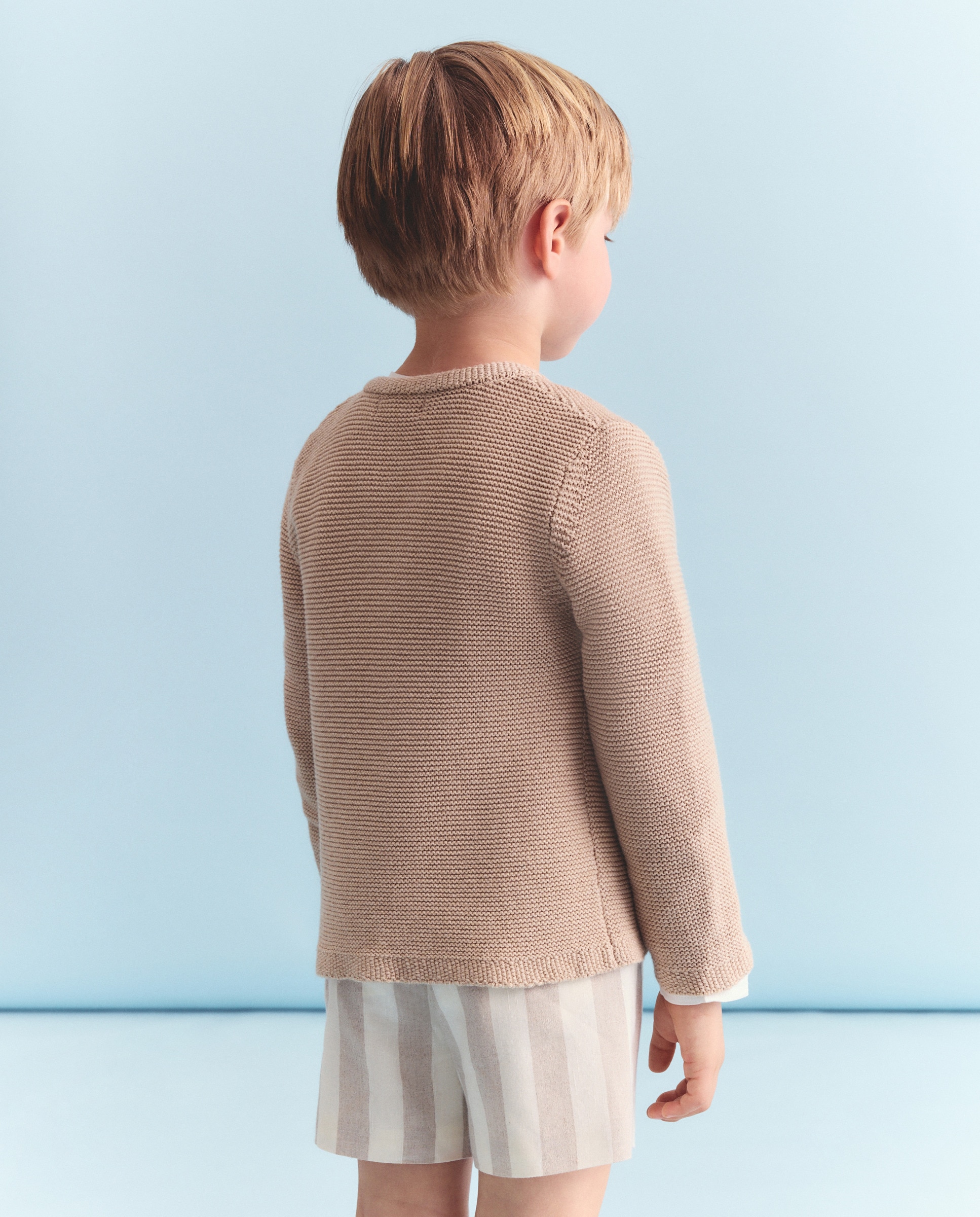 Casaco de Cerimónia de Tricot Coconut El Corte Inglés Torrado-3