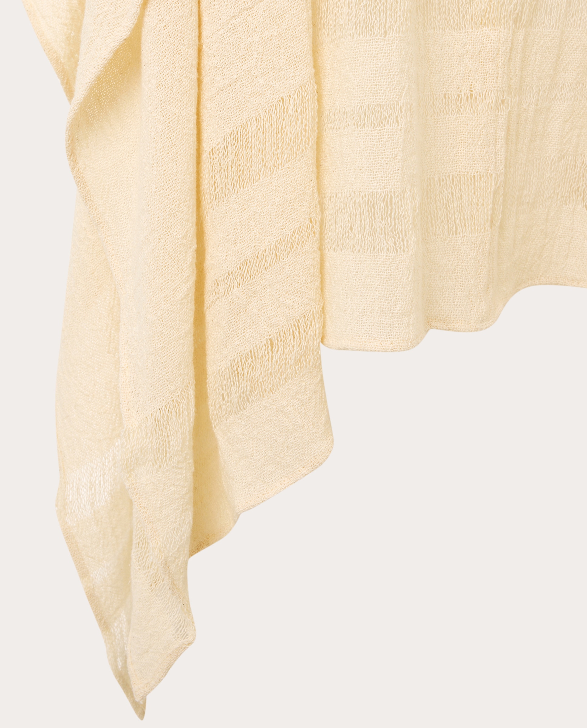 Kimono Ikal de Algodão Cru-4