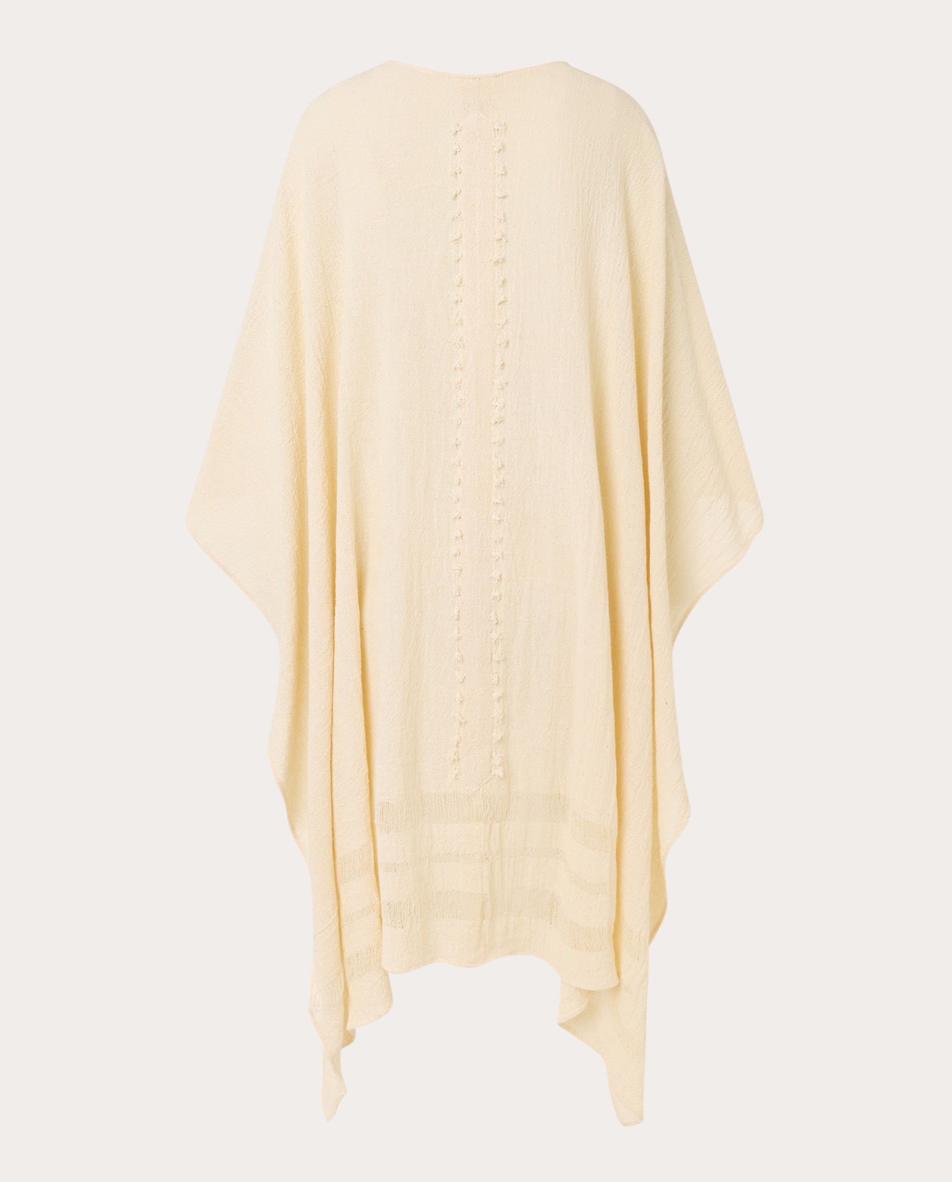Kimono Ikal de Algodão Cru-2