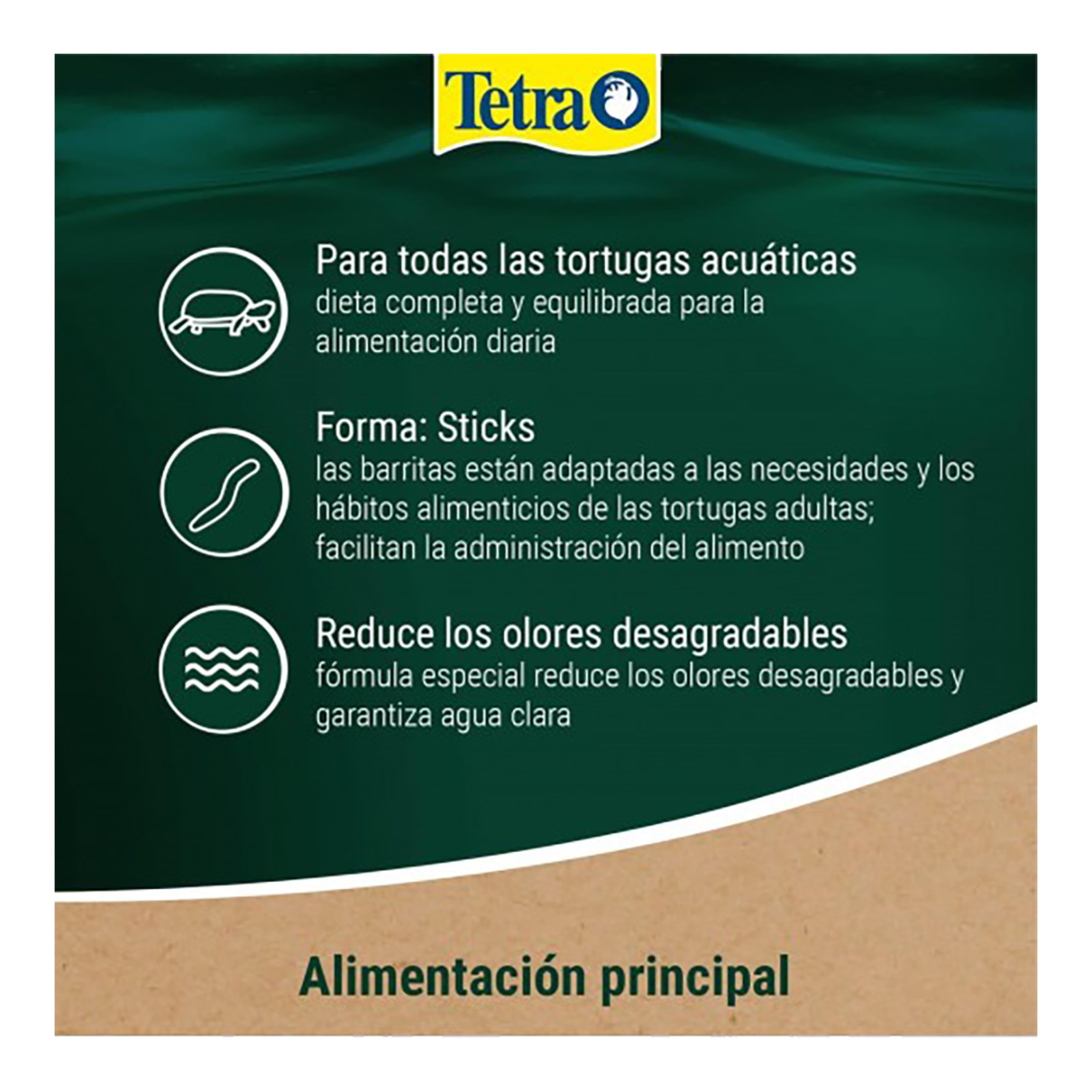 Comida para tortugas acuáticas Tetra ReptoMin 3