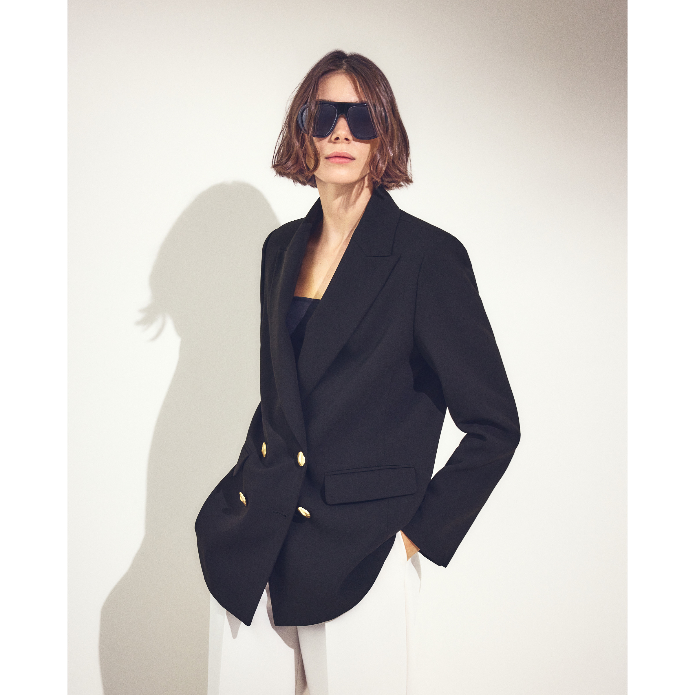 Imagem 0 de Blazer Cruzado em Crepe