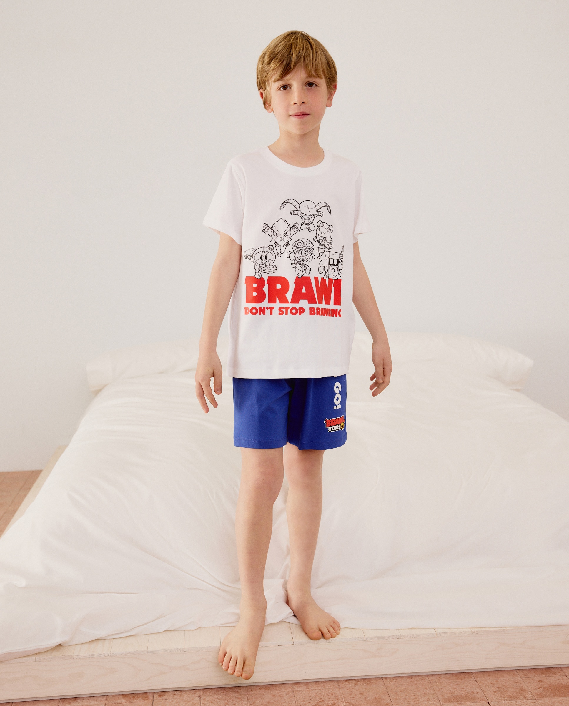 Imagem 0 de Pijama Curto Malha Brawl Stars