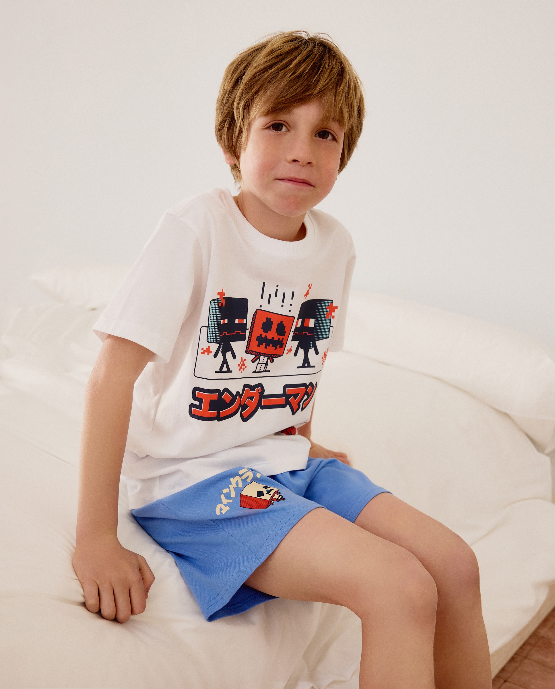 Imagem 0 de T-shirt de Manga Curta Minecraft