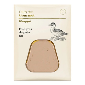 Bloco de Foie Gras de Pato Natural embalagem 60 g - Club Del Gourmet