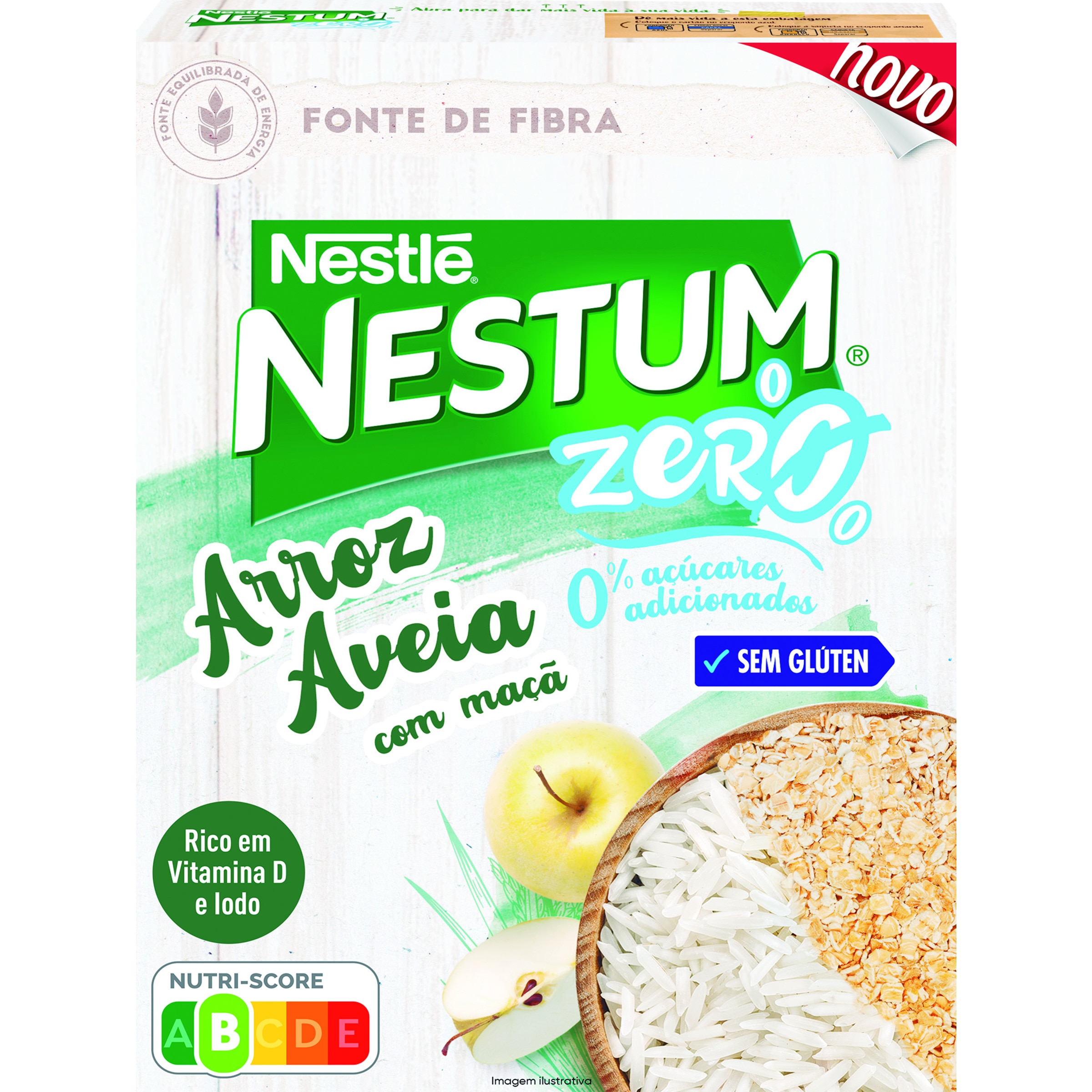 Zero Maçã e Arroz embalagem 250 g