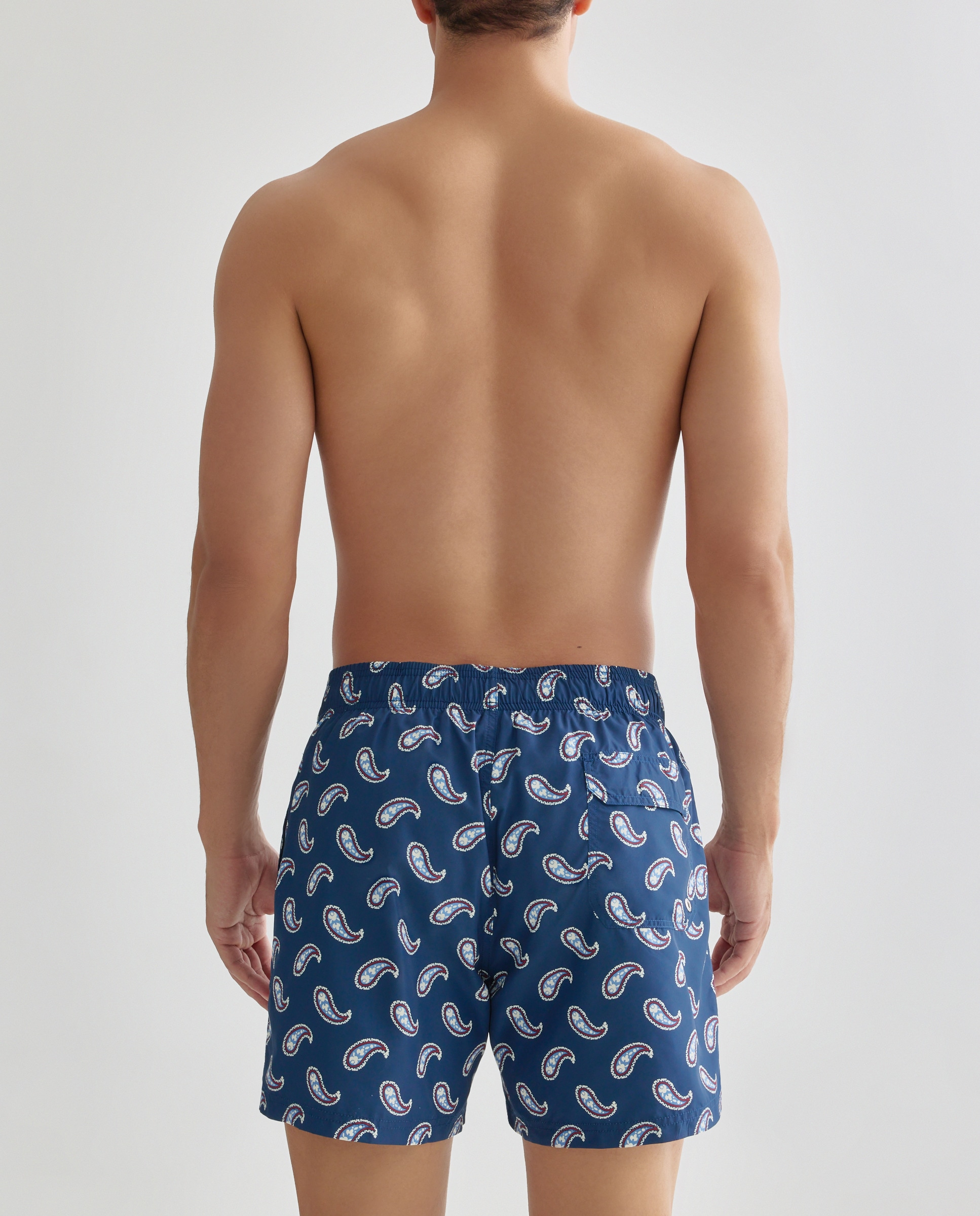 Calções de banho de homem Azul-marinho-2