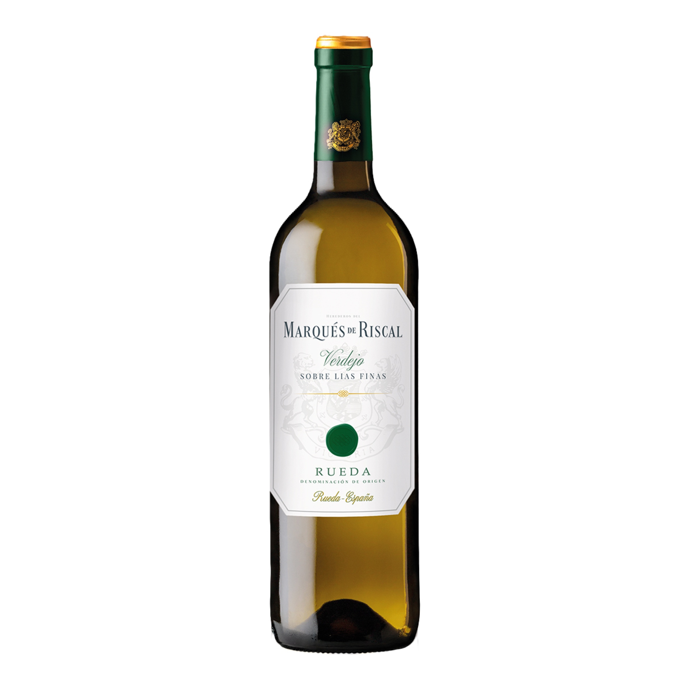 Imagen 0 de Vino blanco Marqués de Riscal Verdejo sobre Lías Finas 2025 Rueda
