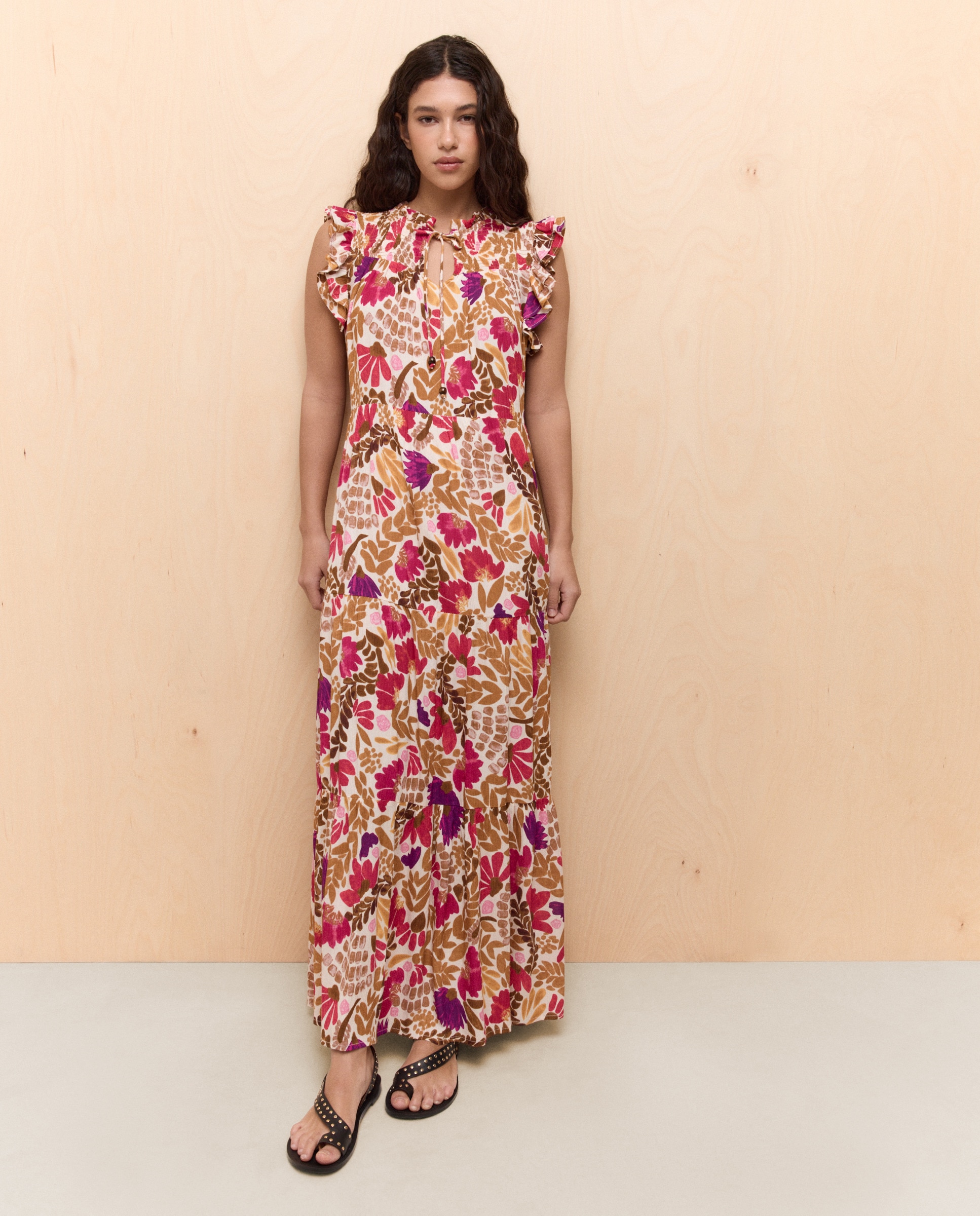 Imagem 0 de Vestido Comprido Ondulado