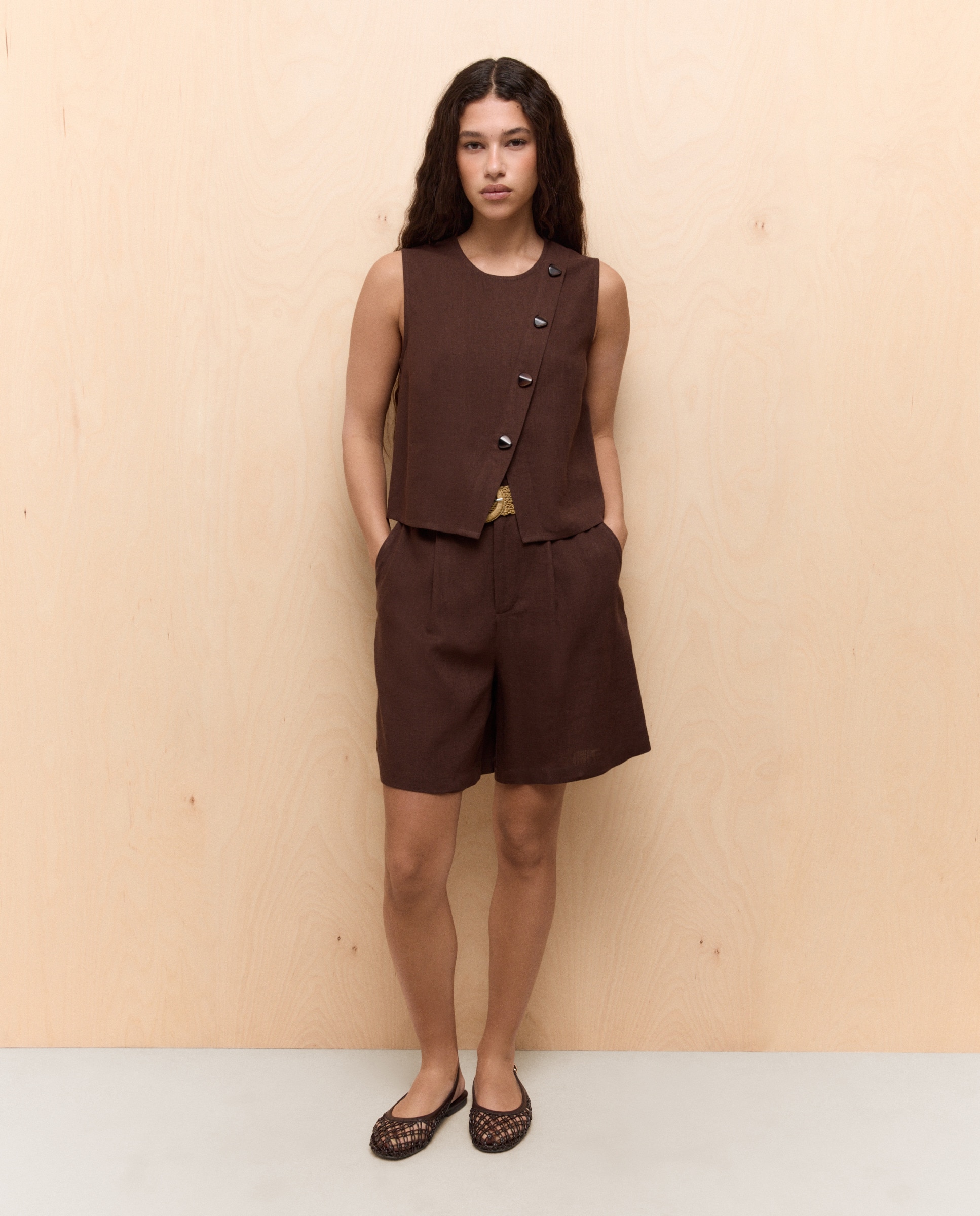 Imagem 0 de Bermudas de Linho