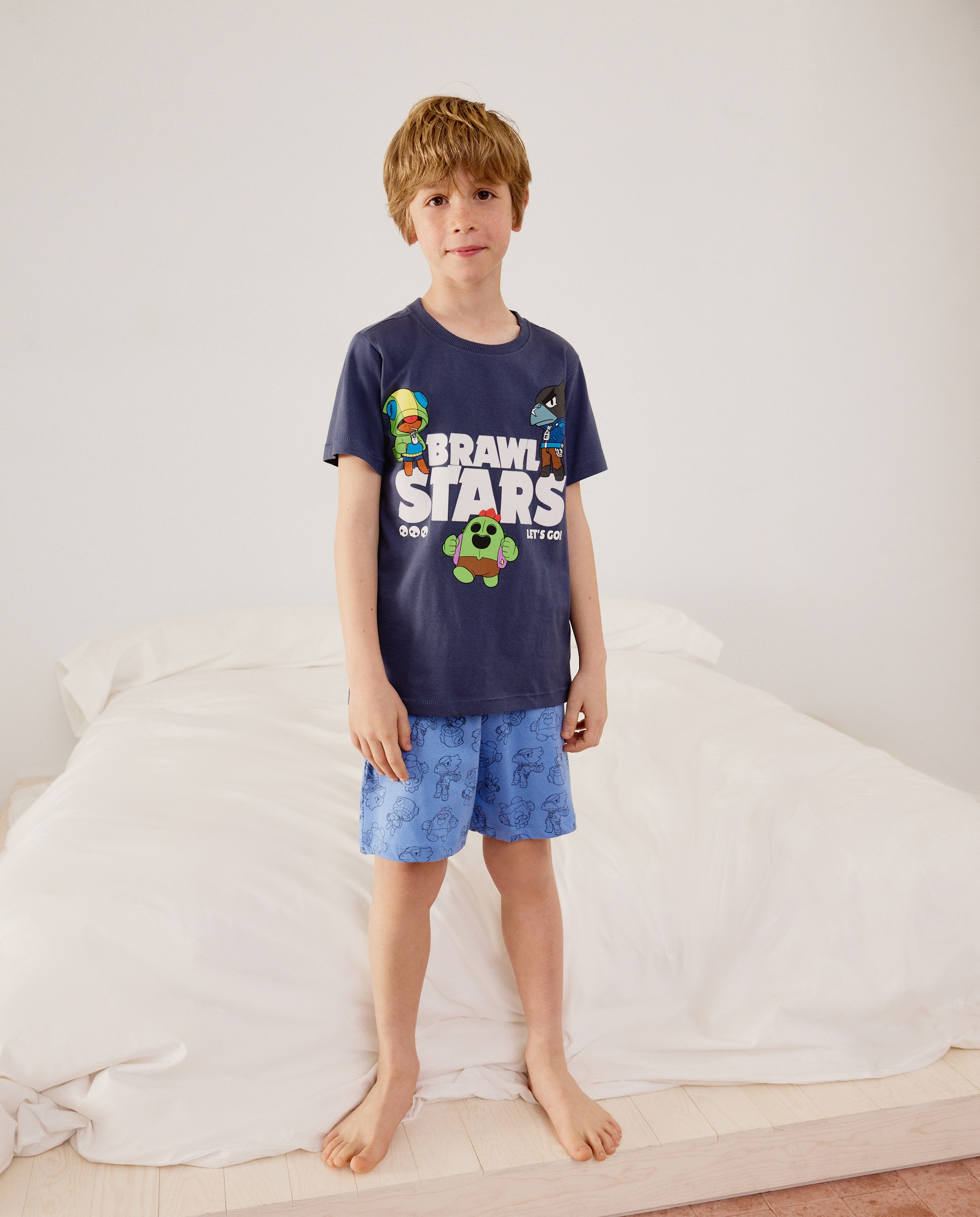 Imagem 0 de Pijama Curto Malha Brawl Stars