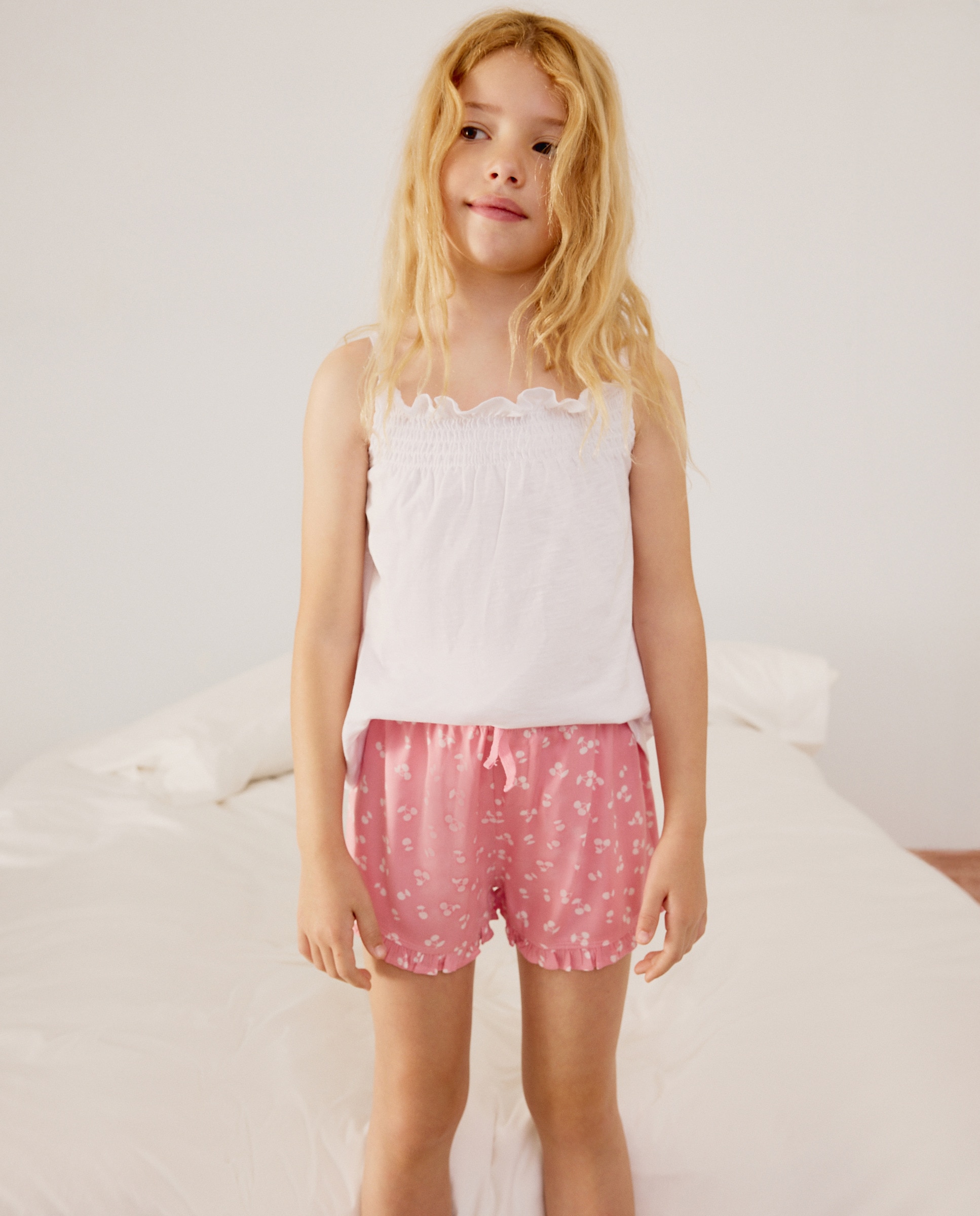 T-shirt de Alças Cotton Juice Branco-2