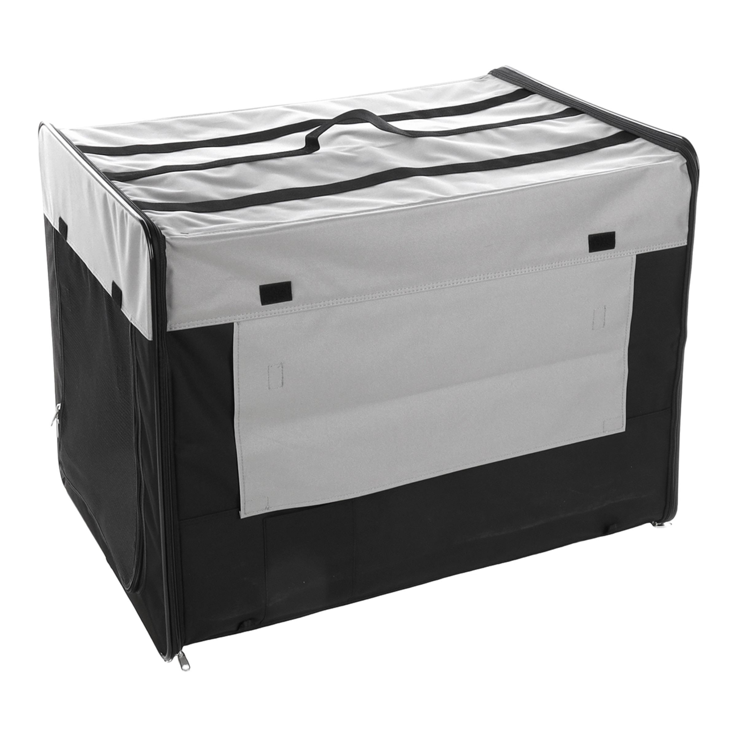Transportín Flamingo para perros Smar Top Plus negro Negro-4