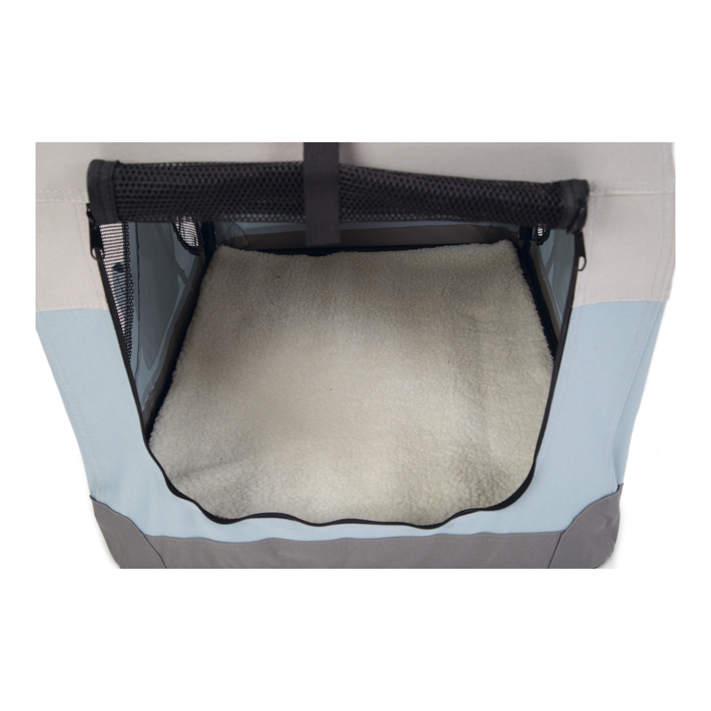 Transportín Beeztees para perros Travel Time Azul-5