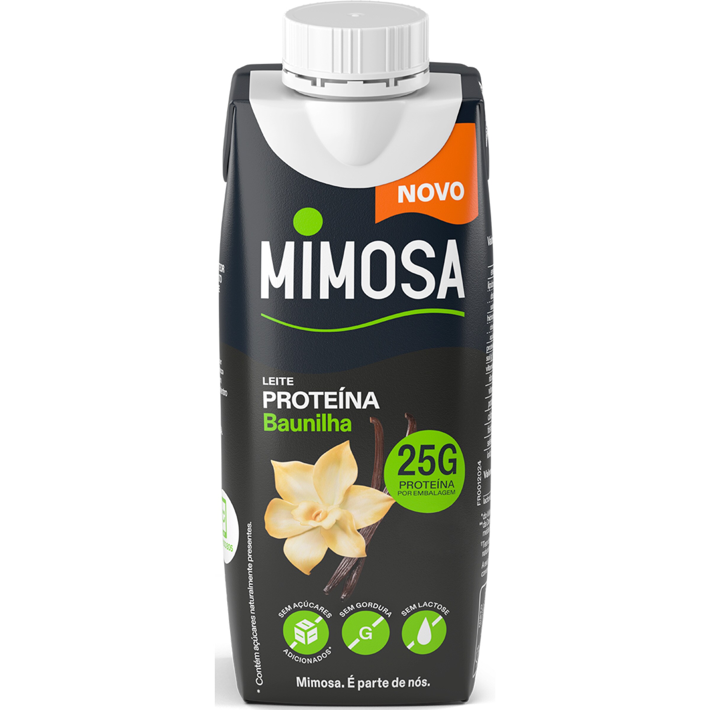 Leite UHT Baunilha + Proteína embalagem 250 ml