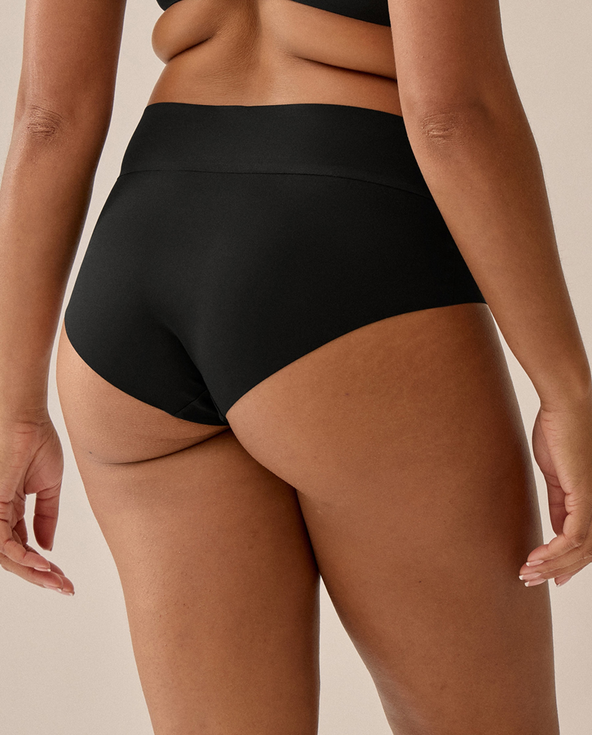 Cueca de Cintura Subida Preto-2