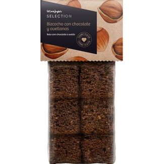 bizcocho de chocolate y avellanas paquete 350 g - El Corte Ingles Selection