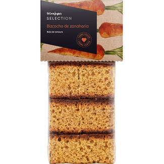 bizcocho de zanahoria paquete 350 g - El Corte Ingles Selection