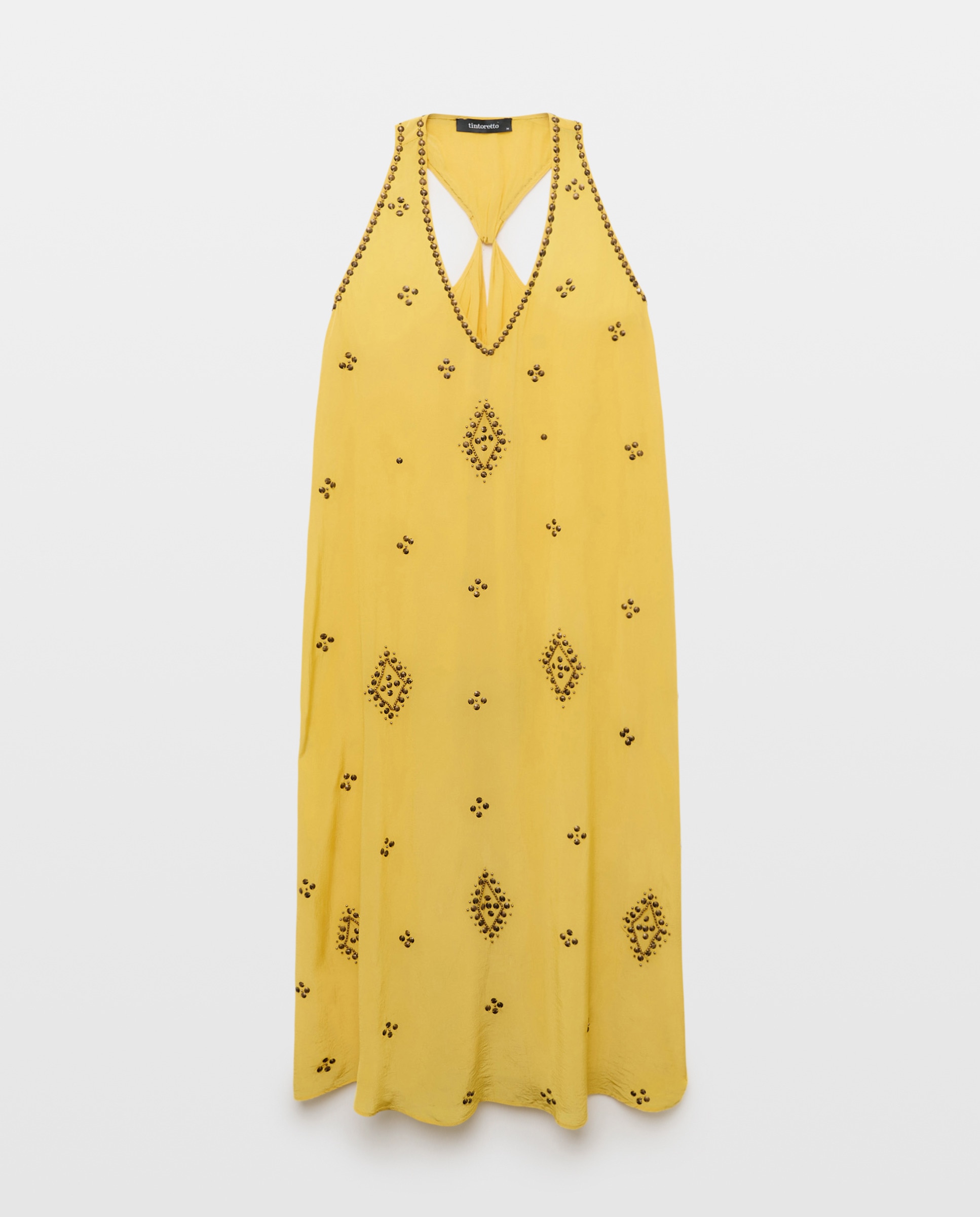 Imagen 0 de Vestido midi sin mangas de mujer