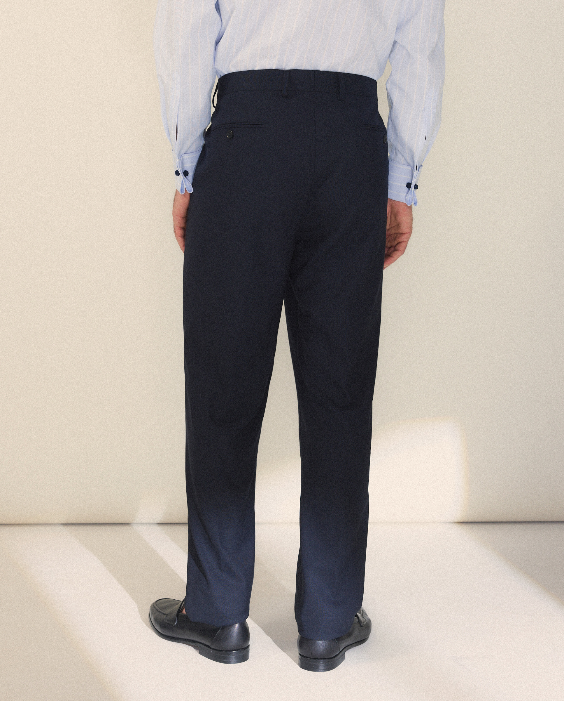 Calças Slim Separate Azul-marinho-3