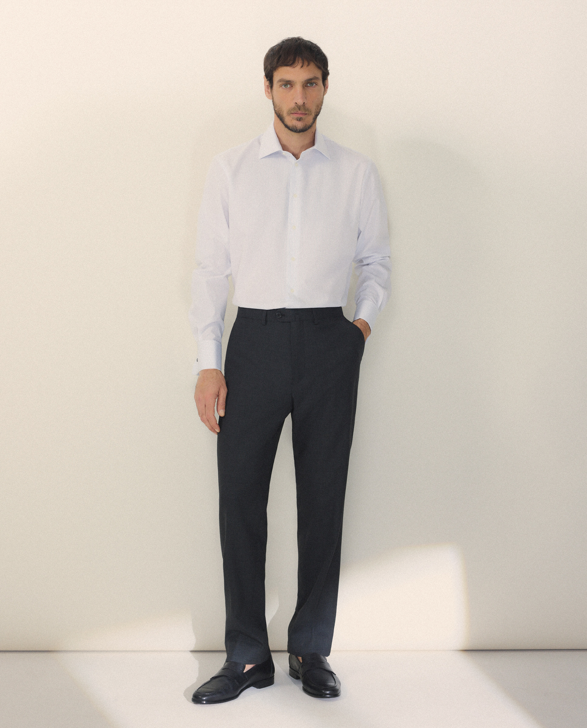 Calças Separate Cinzento-escuro-1