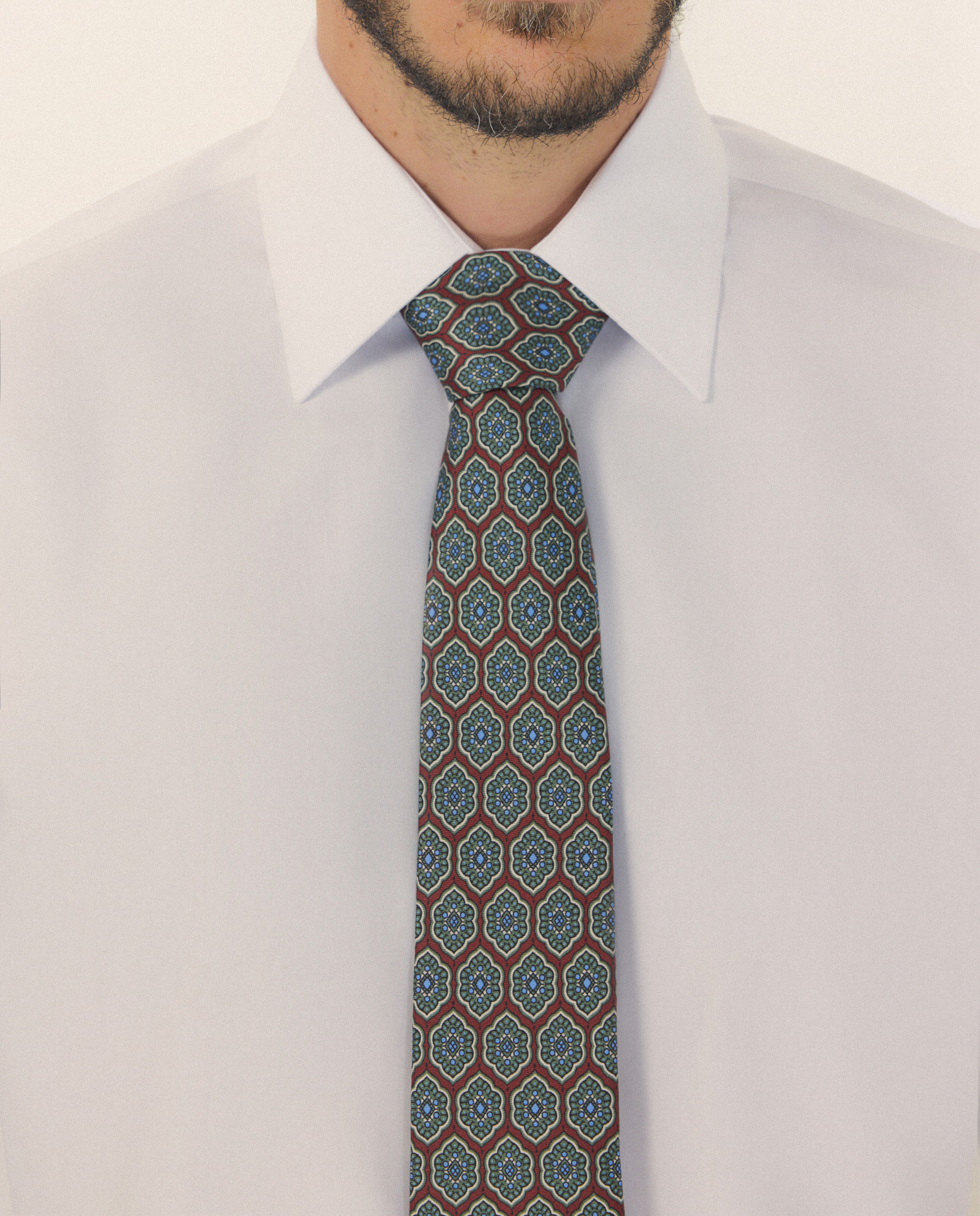 Camisa Clássica Non Iron com Manga Comprida Branco-4