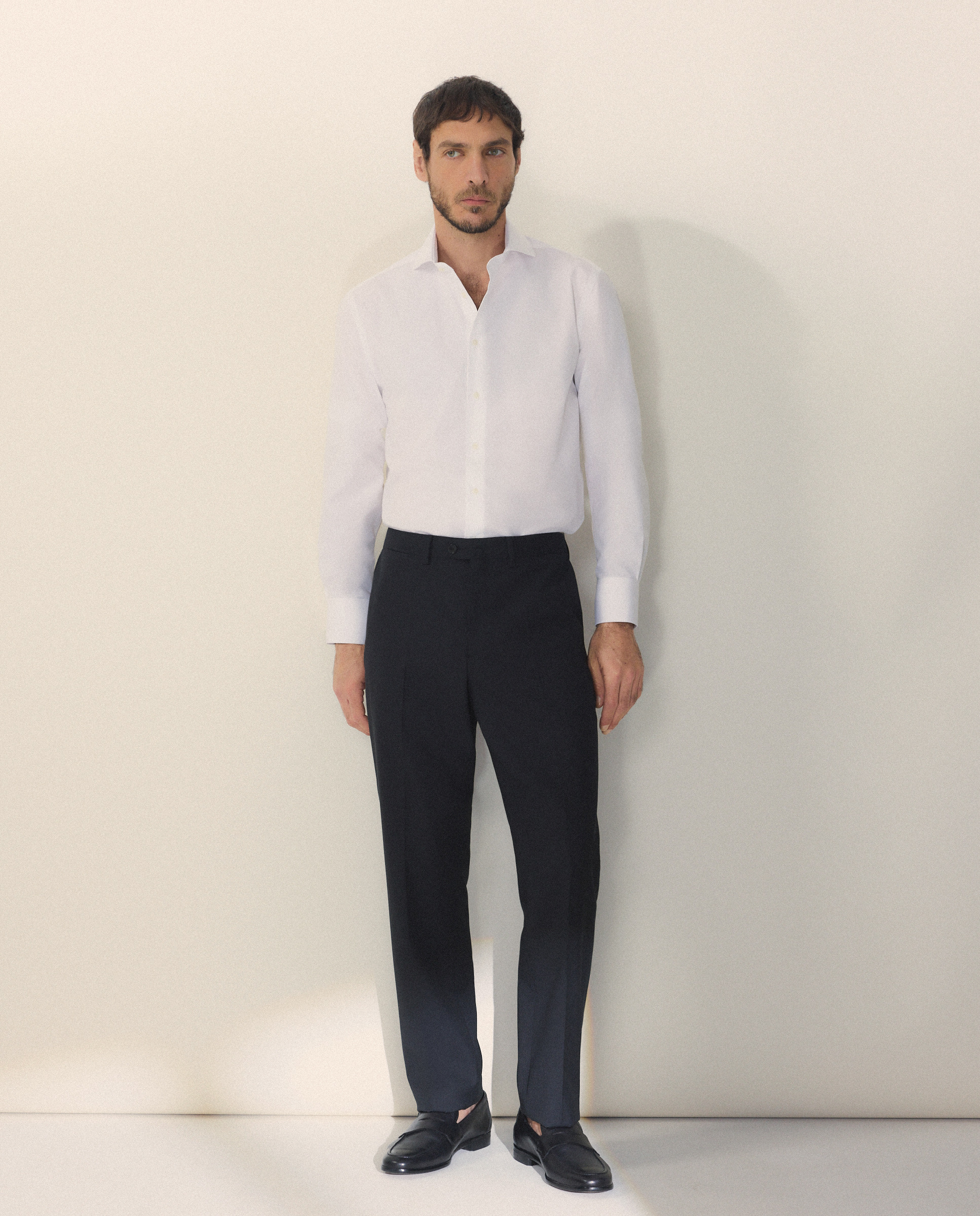 Camisa Formal Slim Fit Branco-2