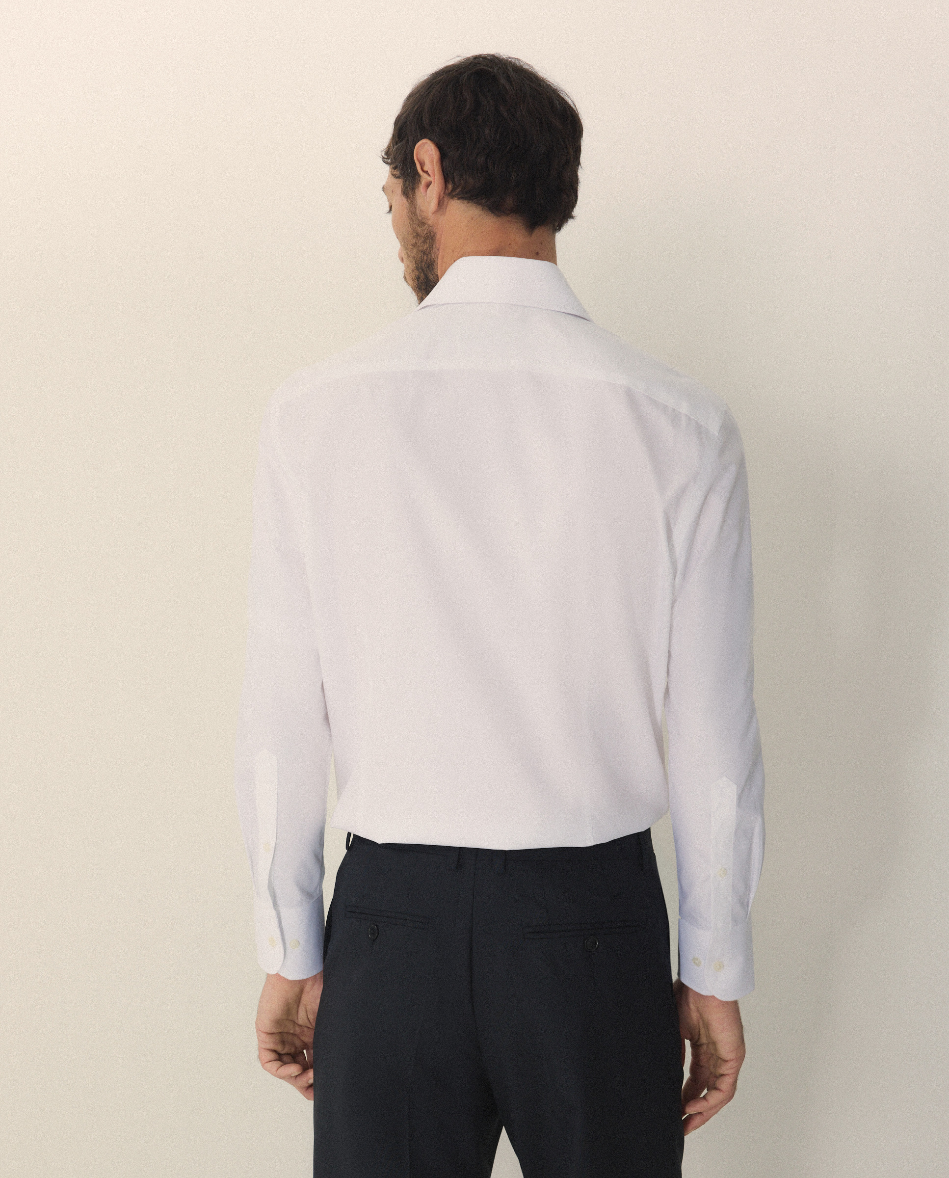 Camisa Formal Slim Fit Branco-3