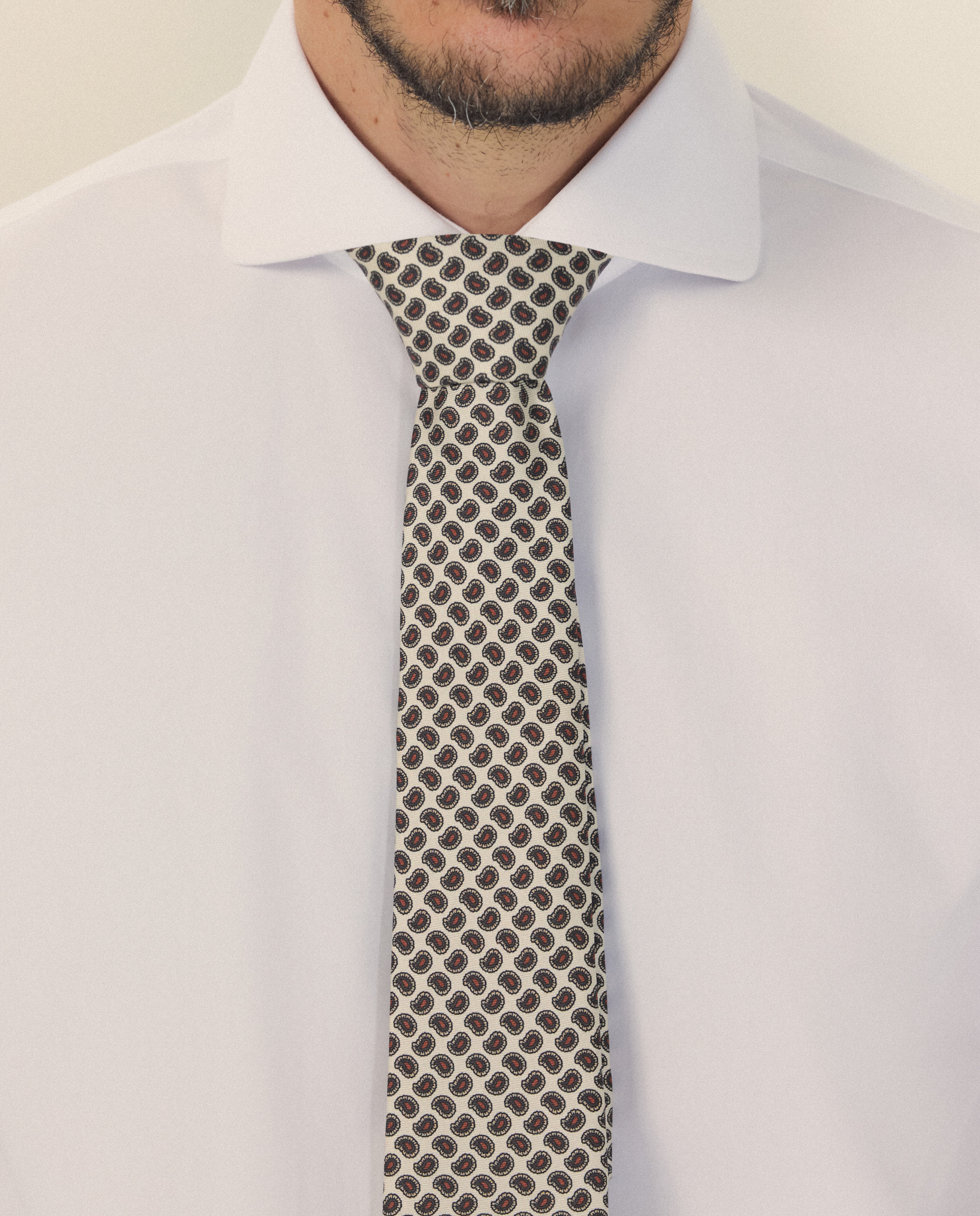 Camisa Formal Slim Fit Branco-4