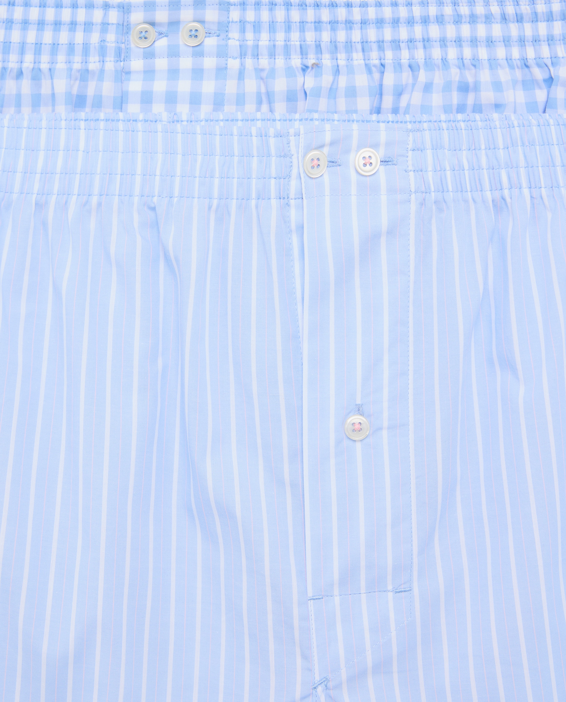 Pack de 2 Boxers de Tecido Estampados Azul-claro-3