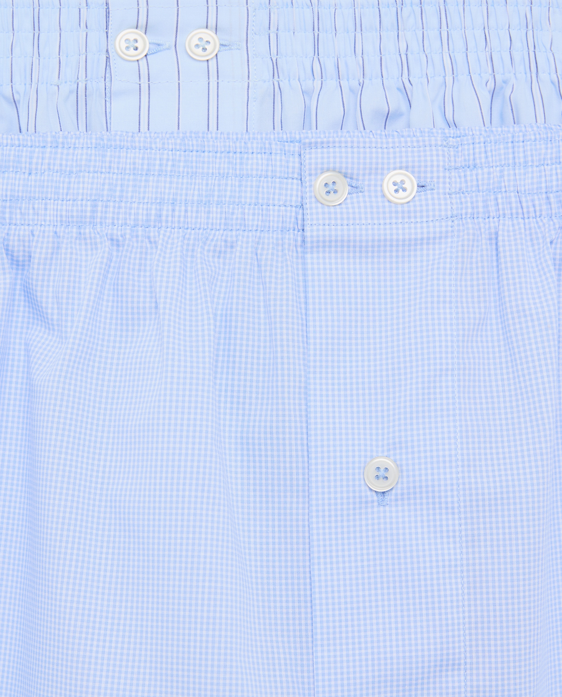 Pack de 2 Boxers de Tecido Estampados Azul-claro-3