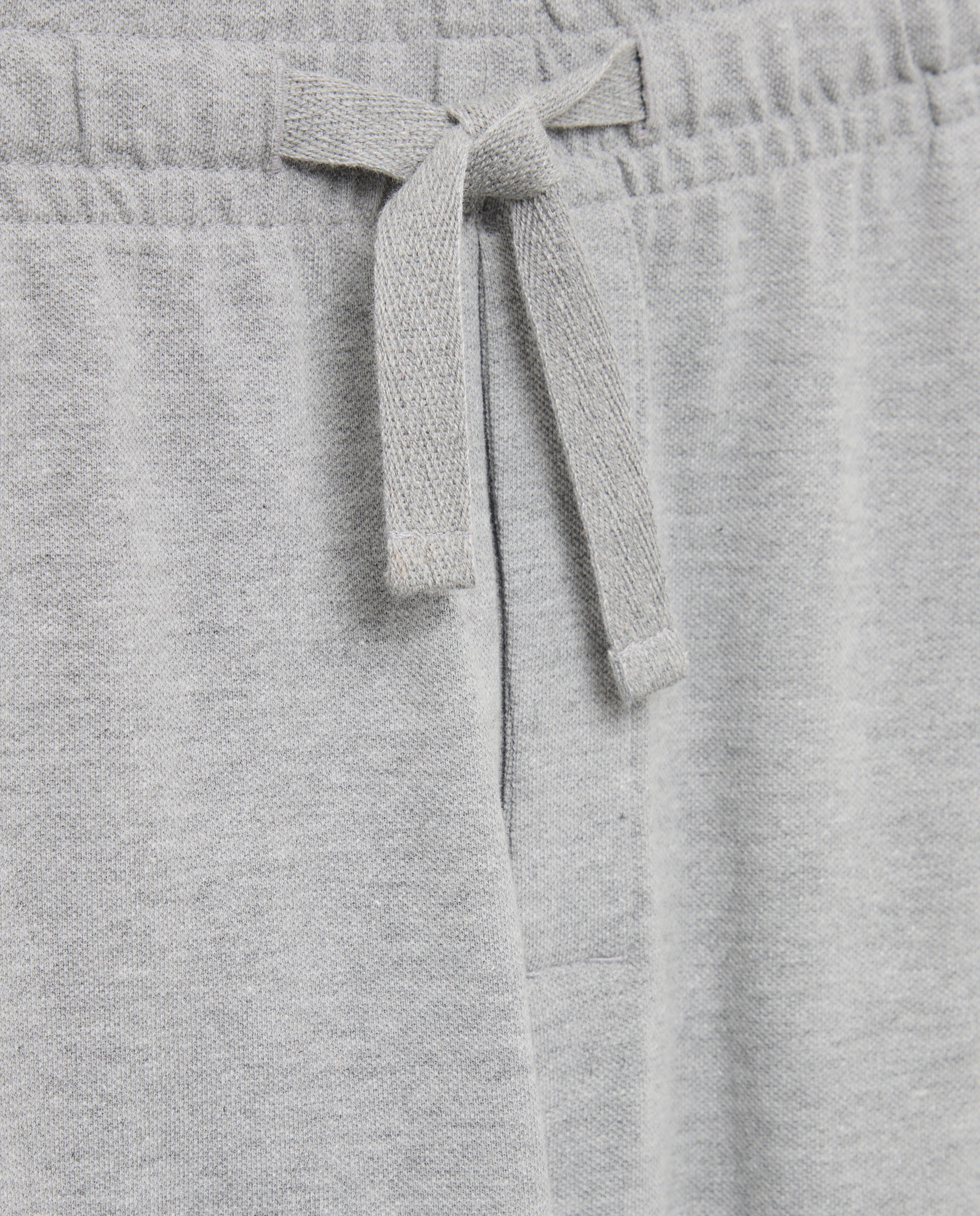 Pijama Comprido Liso Cinzento-claro-4