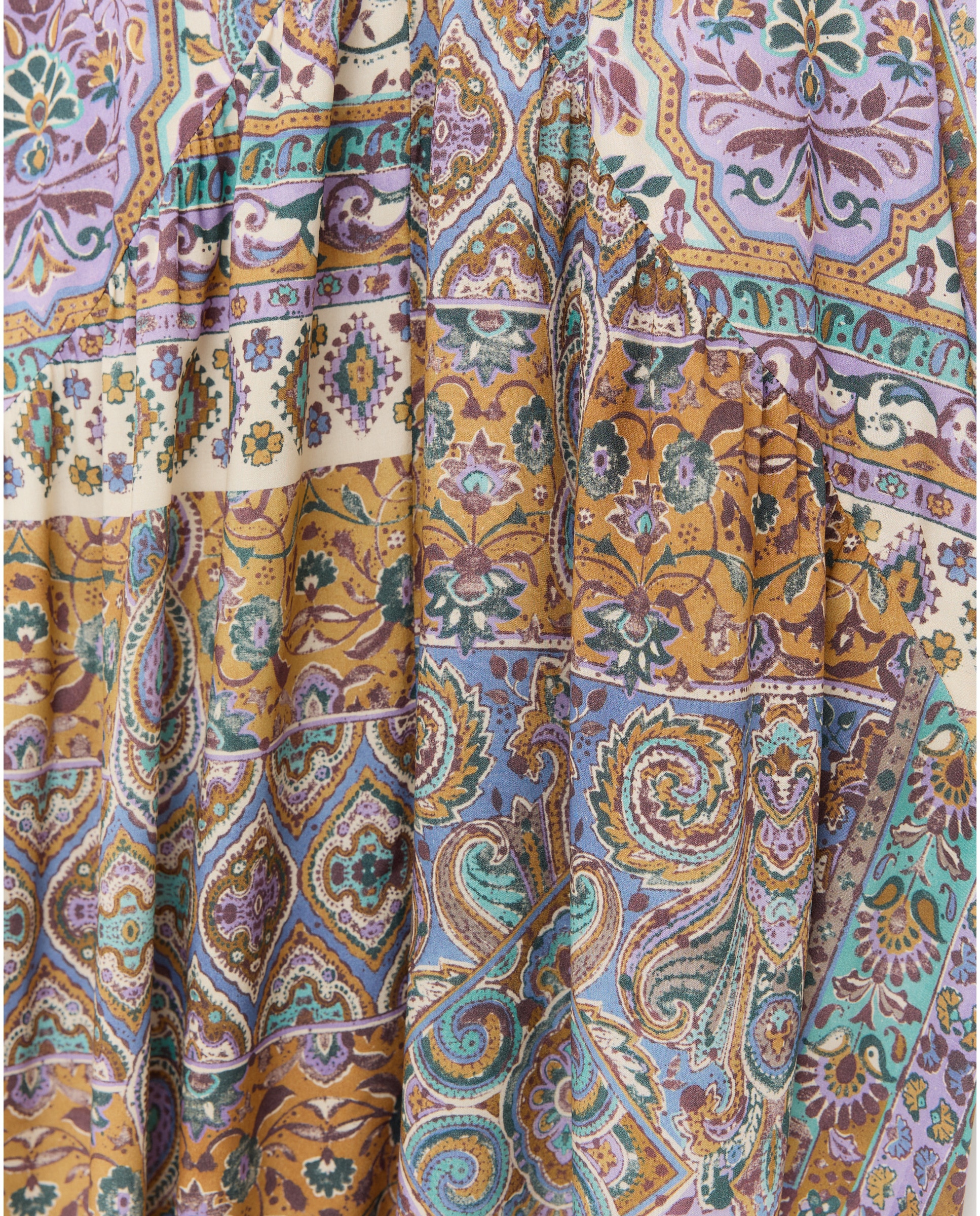 Vestido Boho Paisley Rosa-5