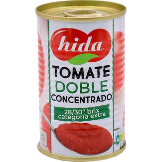 tomate doble concentrado sin gluten lata 170 g - Hida
