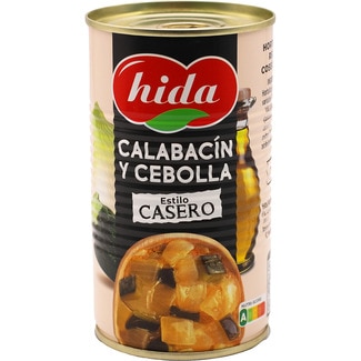 calabacín y cebolla lata 340 g neto escurrido - Hida