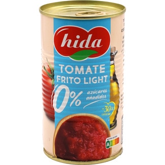 tomate frito light 0% azúcares añadidos lata 340 g neto escurrido - Hida