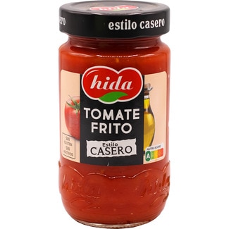 tomate frito estilo casero frasco 350 g neto escurrido - Hida